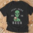 宇宙人とビール愛好家 地球外生物パーティーコスチューム Tシャツ 高齢者への贈り物