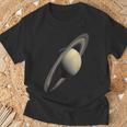 惑星 土星 太陽系 惑星 天文学 科学 Tシャツ 高齢者への贈り物