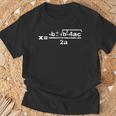 数学クラスの二次方程式 Quadratic Formula For Math Class Tシャツ 高齢者への贈り物