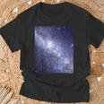 星空・宇宙・銀河《フルビッグプリント》【天体観測シリーズ】おしゃれ かっこいい デザイン Tシャツ 高齢者への贈り物