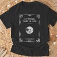 月世界旅行 1902 サイレント映画 ムーン・クラシック Tシャツ 高齢者への贈り物
