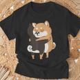 柴犬ハグ Tシャツ 高齢者への贈り物