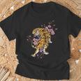 桜の虎 Tシャツ 高齢者への贈り物