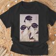 浮世絵 美人 ユーモア アート 絵 漢字 日本 Tシャツ 高齢者への贈り物