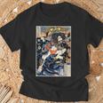 浮世絵 面白tシャツ 日本画 歌川国芳 名作 アート 絵画 メンズ レディース 面白い 服 美術 おもしろ Tシャツ 高齢者への贈り物