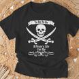海賊tシャツ メンズ レディース キッズ ヨー・ホー A Pirate's Life For Me Tシャツ 高齢者への贈り物
