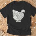 烏骨鶏 Tシャツ 高齢者への贈り物