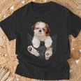 犬好き ギフト シーズー バッグ入り Tシャツ 高齢者への贈り物