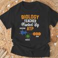 生物学教師 Fueled By Atp 面白い教師 生物学者ギフト Tシャツ 高齢者への贈り物
