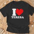 私はテレサが大好きです Tシャツ 高齢者への贈り物
