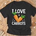 私はニンジンが大好き Tシャツ 高齢者への贈り物