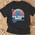空飛ぶスパゲッティモンスター パスタファリ Fsm 無神論者 レトロ Tシャツ 高齢者への贈り物