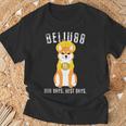 米寿祝い 犬 柴犬 ちゃんちゃんこ 男性 女性 犬好き 88歳 Dog Days Best Days Tシャツ 高齢者への贈り物