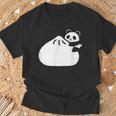 肉まんとパンダ かわいい チャイナ Pork Bunpanda Tシャツ 高齢者への贈り物