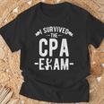 認定公共会計士 Iurvived The Cpa 試験 Cpa Tシャツ 高齢者への贈り物