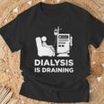 透析tシャツ 透析患者用 透析は排水 Tシャツ 高齢者への贈り物
