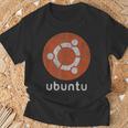 開発者向けubuntu デスクトップ、サーバー、コアソフトウェア Tシャツ 高齢者への贈り物
