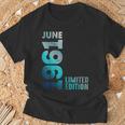 限定版 1961年6月 1961 ヴィンテージ 1961 レトロ クール 1961 Tシャツ 高齢者への贈り物