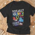 面白い80年代レトロtシャツ 1980年代パーティーギフト ターンテーブルカセット Tシャツ 高齢者への贈り物