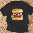 面白いtシャツ チワワ 犬 イヌ ハンバーガー メンズ 犬好き グッズ かわいい おもしろ 面白い 服 ネタ Tシャツ 高齢者への贈り物