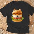 面白いtシャツ 柴犬 犬 イヌ ハンバーガー メンズ 犬好き グッズ かわいい おもしろ 面白い 服 ネタ Tシャツ 高齢者への贈り物