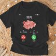 面白いtシャツ 焼肉 肉 着信 文字入り メンズ おもしろ 面白い 服 おもしろグッズ 文字tシャツ ネタ バーベキュー Tシャツ 高齢者への贈り物