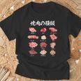 面白いtシャツ 焼肉 肉 種類 文字入り メンズ おもしろ 面白い 服 おもしろグッズ 文字tシャツ ネタ バーベキュー Tシャツ 高齢者への贈り物