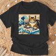 面白いtシャツ 猫 ネコ ゲーム ゲーマー メンズ 猫好き グッズ おもしろ 面白い 服 ネタ 猫の下僕 Tシャツ 高齢者への贈り物
