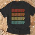 面白いtシャツ 酒 ビール Beer 飲み おもしろ 英語 文字入り 飲み会 酒好き メンズ レディース Tシャツ 高齢者への贈り物