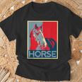面白いtシャツ 馬 競馬 馬tシャツ レース 乗馬 ジョッキー 文字入り メンズ おもしろ 面白い Tシャツ 高齢者への贈り物