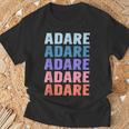 面白いギフトネーム Adare 名前入り Tシャツ 高齢者への贈り物