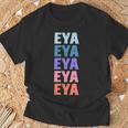 面白いギフト名 Eya 名前入り Tシャツ 高齢者への贈り物