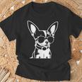 面白いチワワ サングラス チワワ Tシャツ 高齢者への贈り物