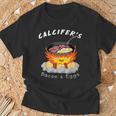 食品愛好家、カルシファーのベーコン、エッグクック。 Tシャツ 高齢者への贈り物