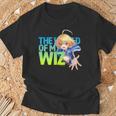 黒猫のウィズ ウィズ D Tシャツ 高齢者への贈り物