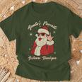 Santa's Favorite ソフトウェア開発者 面白いクリスマスサンタ Tシャツ 高齢者への贈り物