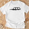 4X4 オフロードクラシックオフロード車 Gモデル クラス4wd Tシャツ 高齢者への贈り物
