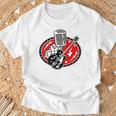 50年代ロカビリー ロックンロール ダンスパーティー レトロ 60年代音楽 長袖tシャツ Tシャツ 高齢者への贈り物