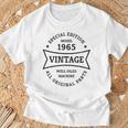 60Th Birthday 60歳 1965年生まれ ヴィンテージ 60年 Tシャツ 高齢者への贈り物