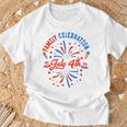 7月4日 家族祝 2024 おそろい ファミリー レトロ Tシャツ 高齢者への贈り物