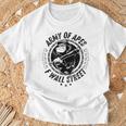 Army Of Apes F Walltreettock Market Meme Trader ギフト Tシャツ 高齢者への贈り物