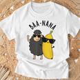 Baa-Nana おもしろバナナ羊しゃれ Tシャツ 高齢者への贈り物