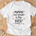 Bambino Mammauoiposare Il Mio Papà Maglietta Regalos para ancianos
