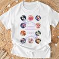 Beauty Flower（10） 長袖tシャツ Tシャツ 高齢者への贈り物