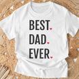 Best Dad Ever シャツ Daddy 父の日 Tシャツ 高齢者への贈り物