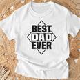 Best Dad Ever 父の日 ファニー 夫 パパ メンズ パパ Tシャツ 高齢者への贈り物