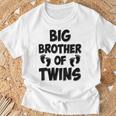 Big Brother Of Twins New Big Brotheriblingギフト Tシャツ 高齢者への贈り物
