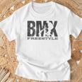 Bmxビンテージバイクファンの贈り物少年少女自転車bmx Tシャツ 高齢者への贈り物