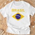 Brasilブラジルブラジル国旗 Tシャツ 高齢者への贈り物