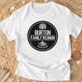 Burtonバートン ファミリーリユニオン 私たちのルーツは強い木 Tシャツ 高齢者への贈り物